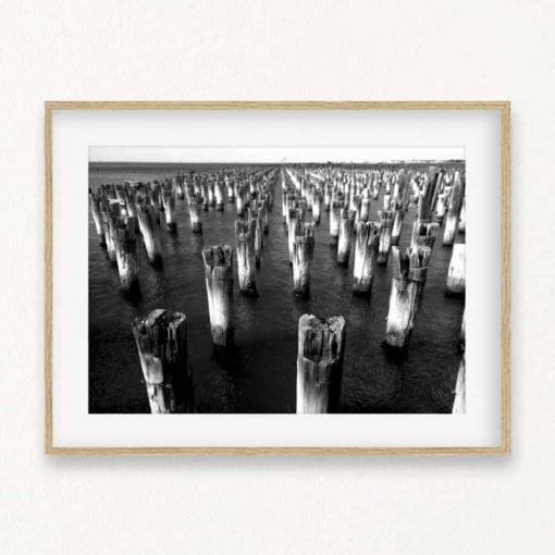 The Old Pier Wall Art Print