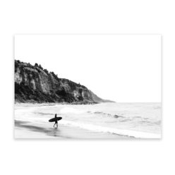surfer heads out II LS wall art print