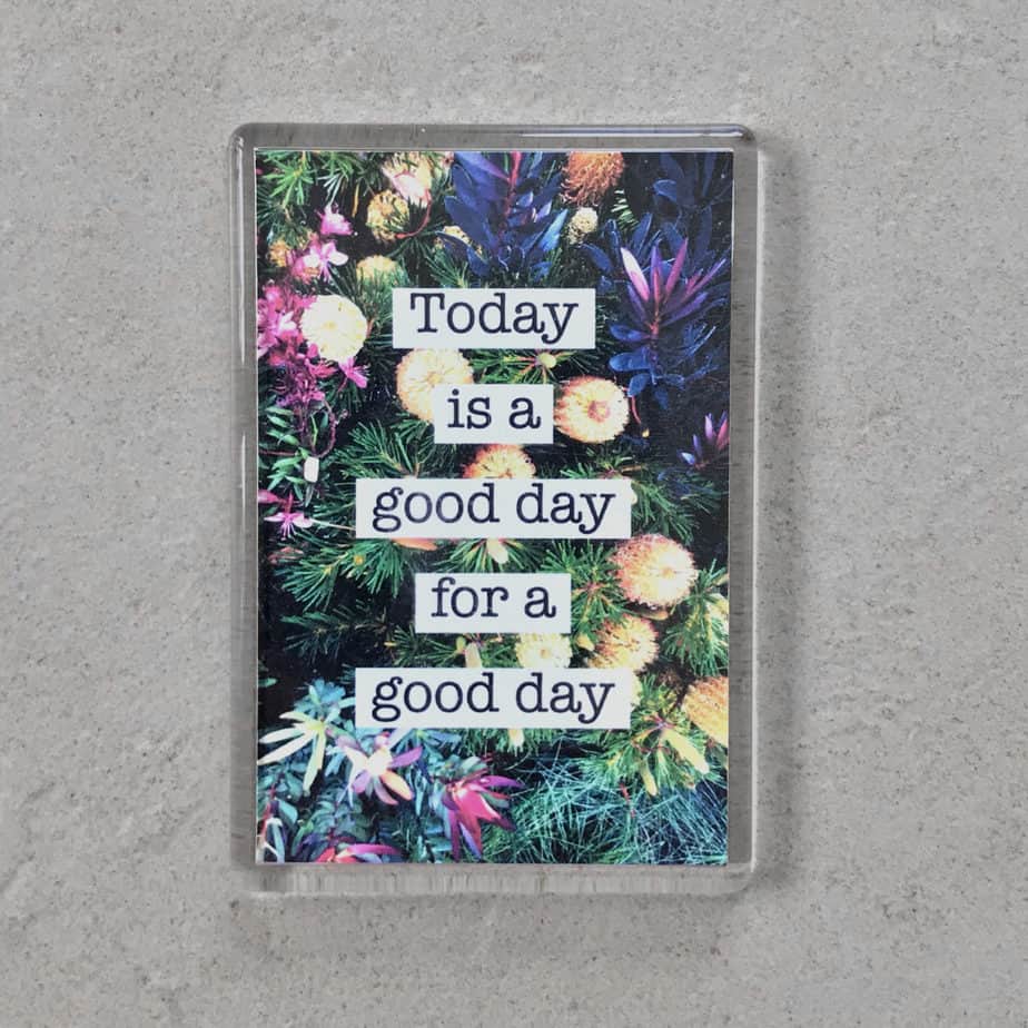 today is a good day magnet