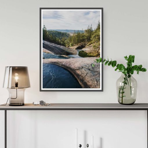 view from the gorge- wall art print