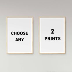 Create your own set of 2 prints